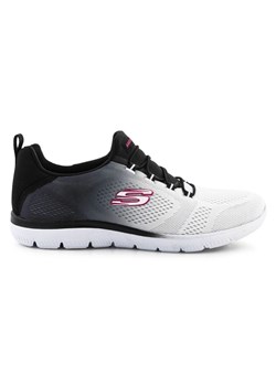 Buty Skechers SUMMITS-BRIGHT W 149536-BKW białe ze sklepu ButyModne.pl w kategorii Buty sportowe damskie - zdjęcie 179691474