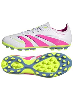 Buty piłkarskie adidas Predator League 2G/3G Ag ID3836 białe ze sklepu ButyModne.pl w kategorii Buty sportowe męskie - zdjęcie 179691560
