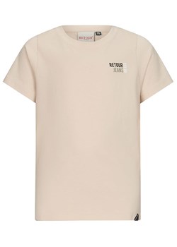 Retour Koszulka &quot;Raoul&quot; w kolorze beżowym ze sklepu Limango Polska w kategorii T-shirty chłopięce - zdjęcie 179693022