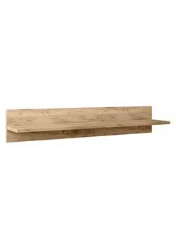 Półka ścienna nad biurko dąb craft złoty - Geza 12X ze sklepu Edinos.pl w kategorii Półki - zdjęcie 179693291