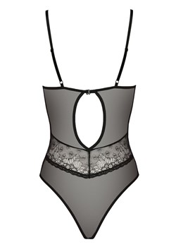 Czarne koronkowe body damskie Velia, Kolor czarny, Rozmiar L/XL, Passion ze sklepu Intymna w kategorii Body damskie - zdjęcie 179693493