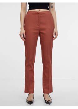 orsay Spodnie chino w kolorze czerwonobrązowym ze sklepu Limango Polska w kategorii Spodnie damskie - zdjęcie 179693814