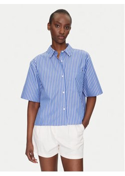 Tommy Hilfiger Koszula WW0WW44717 Niebieski Boxy Fit ze sklepu MODIVO w kategorii Koszule damskie - zdjęcie 179694700