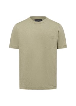 Marc O'Polo Koszulka męska Mężczyźni Bawełna oliwkowy jednolity ze sklepu vangraaf w kategorii T-shirty męskie - zdjęcie 179695410