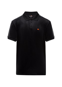 ellesse Męska koszulka polo - Sinise Mężczyźni czarny jednolity ze sklepu vangraaf w kategorii T-shirty męskie - zdjęcie 179695421