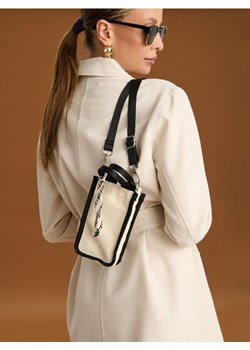 Sinsay - Torebka na telefon - kremowy ze sklepu Sinsay w kategorii Listonoszki - zdjęcie 179698801