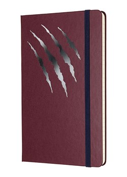 Moleskine Notatnik &quot;Piękna i Bestia&quot; w kolorze fioletowym - 13 x 21 cm ze sklepu Limango Polska w kategorii Akcesoria biurowe - zdjęcie 179700484