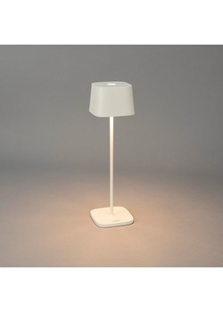 Konstsmide Lampa stołowa LED &quot;Capri&quot; w kolorze białym - wys. 36 x Ø 10 cm ze sklepu Limango Polska w kategorii Lampy stołowe - zdjęcie 179700534