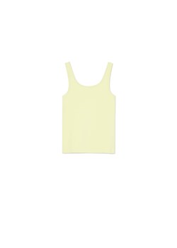 Cropp - Jasnozielony tank top - zielony ze sklepu Cropp w kategorii Bluzki damskie - zdjęcie 179701494