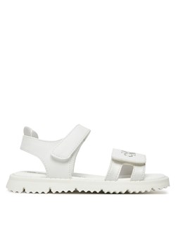 Sandały Calvin Klein Jeans V1A2-82039-1013X S Biały ze sklepu eobuwie.pl w kategorii Sandały dziecięce - zdjęcie 179701984