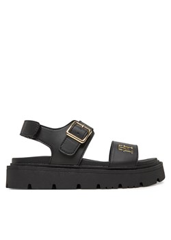 Sandały Tommy Hilfiger T3A2-33785-0326 S Czarny ze sklepu eobuwie.pl w kategorii Sandały dziecięce - zdjęcie 179702054