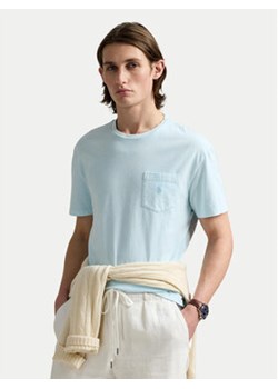 Polo Ralph Lauren T-Shirt 710969628002 Błękitny Custom Slim Fit ze sklepu MODIVO w kategorii T-shirty męskie - zdjęcie 179704370