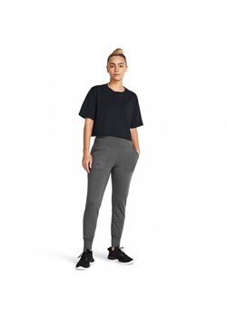 Damskie spodnie treningowe Under Armour Motion Jogger - szare ze sklepu Sportstylestory.com w kategorii Spodnie damskie - zdjęcie 179707643