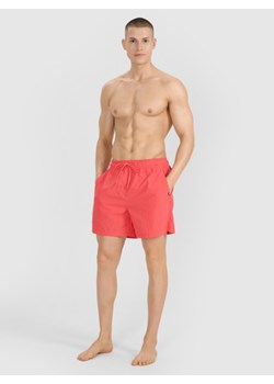 Męskie spodenki plażowe 4F 4FRSS25UBDSM178 - czerwone ze sklepu Sportstylestory.com w kategorii Kąpielówki - zdjęcie 179708543
