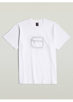 G-Star Koszulka w kolorze białym ze sklepu Limango Polska w kategorii T-shirty męskie - zdjęcie 179715953