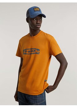 G-Star Koszulka w kolorze pomarańczowym ze sklepu Limango Polska w kategorii T-shirty męskie - zdjęcie 179716174