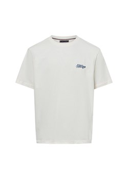 Tommy Hilfiger Koszulka męska Mężczyźni Bawełna écru jednolity ze sklepu vangraaf w kategorii T-shirty męskie - zdjęcie 179721192