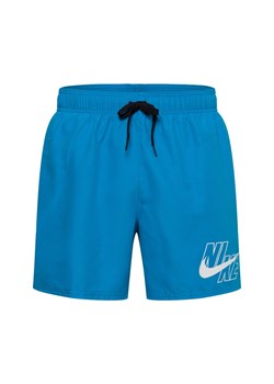 Nike Męskie spodenki kąpielowe Mężczyźni Sztuczne włókno turkusowy jednolity ze sklepu vangraaf w kategorii Kąpielówki - zdjęcie 179721221