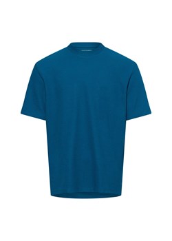 Finshley & Harding Koszulka męska Mężczyźni petrol jednolity ze sklepu vangraaf w kategorii T-shirty męskie - zdjęcie 179721232