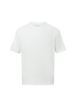 Finshley & Harding Koszulka męska Mężczyźni biały jednolity ze sklepu vangraaf w kategorii T-shirty męskie - zdjęcie 179721234