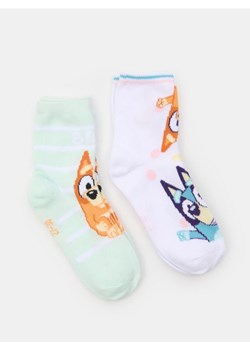 Sinsay - Skarpetki 2 pack Bluey - wielobarwny ze sklepu Sinsay w kategorii Skarpetki dziecięce - zdjęcie 179724591