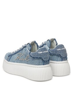 KARL LAGERFELD Sneakersy KL42372S Niebieski ze sklepu MODIVO w kategorii Buty sportowe damskie - zdjęcie 179725301