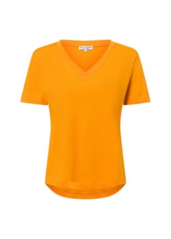 Marie Lund T-shirt damski Kobiety Bawełna pomarańczowy jednolity ze sklepu vangraaf w kategorii Bluzki damskie - zdjęcie 179733962