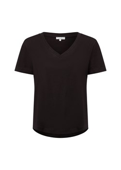 Marie Lund T-shirt damski Kobiety Bawełna czarny jednolity ze sklepu vangraaf w kategorii Bluzki damskie - zdjęcie 179733964