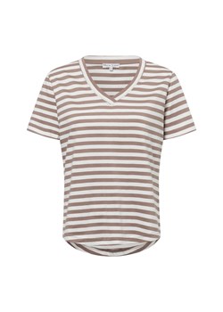 Marie Lund T-shirt damski Kobiety Bawełna kitt w paski ze sklepu vangraaf w kategorii Bluzki damskie - zdjęcie 179733970