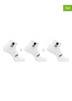 SALOMON Skarpety funkcyjne (3 pary) "Everyday Ankle" w kolorze białym ze sklepu Limango Polska w kategorii Skarpetki męskie - zdjęcie 179734980