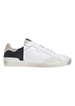 Pepe Jeans FOOTWEAR Sneakersy "Lane Origin" w kolorze białym ze sklepu Limango Polska w kategorii Trampki męskie - zdjęcie 179736403