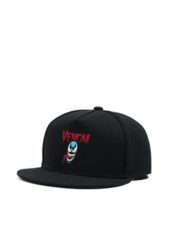 Cropp - Czarna czapka snapback Venom - czarny ze sklepu Cropp w kategorii Czapki z daszkiem męskie - zdjęcie 179742482