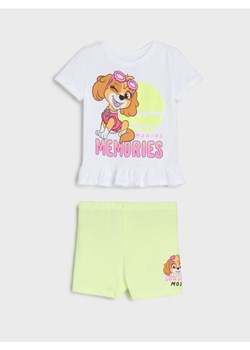Sinsay - Komplet dzianinowy z baskinką PAW Patrol - wielobarwny ze sklepu Sinsay w kategorii Komplety dziewczęce - zdjęcie 179753111