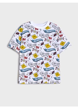 Sinsay - Koszulka Hot Wheels - biały ze sklepu Sinsay w kategorii T-shirty chłopięce - zdjęcie 179753233