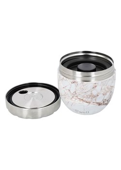 S&apos;well Pojemnik 2w1 &quot;Calacatta&quot; w kolorze biało-złotym na lunch - 636 ml ze sklepu Limango Polska w kategorii Pojemniki kuchenne - zdjęcie 179756920