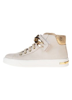 Primigi Skórzane sneakersy &quot;Stylish&quot; w kolorze białym ze sklepu Limango Polska w kategorii Buty sportowe dziecięce - zdjęcie 179758411