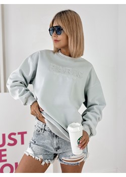 bluza fivora jasnobłekitna one size ze sklepu UBRA w kategorii Bluzy damskie - zdjęcie 179760484
