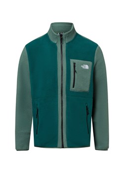 The North Face Męska kurtka polarowa - Yumiori Full Zip Mężczyźni Sztuczne włókno seledynowy jednolity ze sklepu vangraaf w kategorii Bluzy męskie - zdjęcie 179763033