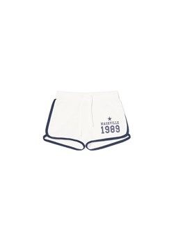 Cropp - Sportowe jasne szorty z nadrukami - kremowy ze sklepu Cropp w kategorii Szorty - zdjęcie 179763360