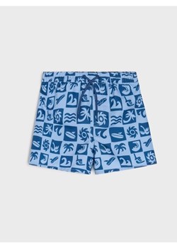 Sinsay - Szorty kąpielowe ze wzorem - niebieski - id: 248EE-50X - marki Sinsay - 179765193 Sinsay - Szorty kąpielowe ze wzorem - niebieski ze sklepu Sinsay w kategorii Kąpielówki chłopięce - zdjęcie 179765193