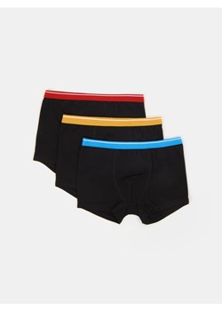 Sinsay - Bokserki z kolorową gumą w talii 3 pack - wielobarwny ze sklepu Sinsay w kategorii Majtki dziecięce - zdjęcie 179765260