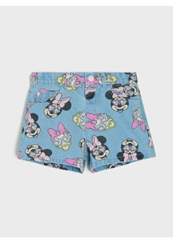 Sinsay - Szorty jeansowe Minnie Mouse - niebieski - id: 092EI-50J - marki Sinsay - 179769954 Sinsay - Szorty jeansowe Minnie Mouse - niebieski ze sklepu Sinsay w kategorii Spodenki dziewczęce - zdjęcie 179769954