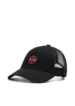 Cropp - Czarna czapka z daszkiem Deadpool - czarny ze sklepu Cropp w kategorii Czapki z daszkiem męskie - zdjęcie 179770381