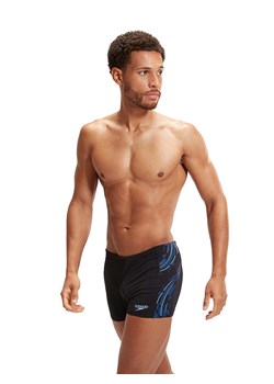 Speedo Kąpielówki &quot;Eco+ Tech&quot; w kolorze czarno-niebiesko-błękitnym ze sklepu Limango Polska w kategorii Kąpielówki - zdjęcie 179773552