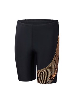 Speedo Kąpielówki &quot;Eco Medley&quot; w kolorze czarno-pomarańczowym ze sklepu Limango Polska w kategorii Kąpielówki chłopięce - zdjęcie 179773642