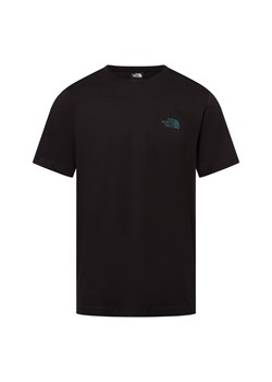 The North Face Koszulka męska Mężczyźni Bawełna czarny jednolity ze sklepu vangraaf w kategorii T-shirty męskie - zdjęcie 179781800