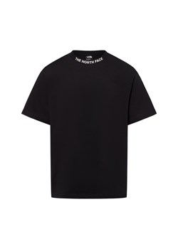 The North Face Koszulka męska - Zumu Mężczyźni Bawełna czarny jednolity ze sklepu vangraaf w kategorii T-shirty męskie - zdjęcie 179781802