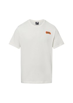 The North Face Koszulka męska Mężczyźni Bawełna biały jednolity ze sklepu vangraaf w kategorii T-shirty męskie - zdjęcie 179781804