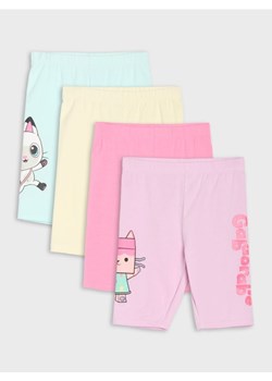 Sinsay - Szorty 4 pack Gabby's Dollhouse - wielobarwny - id: 197EB-MLC - marki Sinsay - 179782824 Sinsay - Szorty 4 pack Gabby's Dollhouse - wielobarwny ze sklepu Sinsay w kategorii Spodenki dziewczęce - zdjęcie 179782824