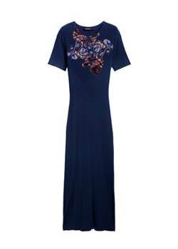 Desigual Sukienka codzienna 25SWVF13 Granatowy Slim Fit ze sklepu MODIVO w kategorii Sukienki - zdjęcie 179785073